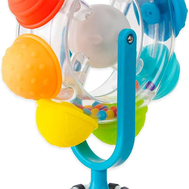 Sassy Wonder Wheel Spinning High Chair Tray Toy for 6 Months and Up