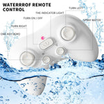 Bennol 1:18 scale 2.4GHz RC shark toys for kids with light and spray water functions, waterproof design