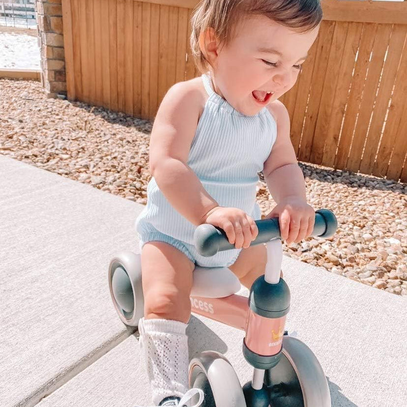 Bekilo Baby Balance Bike for 1 Year Old Girl with LED Light Up Wheels