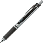 Pentel EnerGel RTX Retractable Liquid Gel Pen, (0.3mm), Extra Fine Line, Needle Tip, Black Ink, Pack of 3 (BLN73BP3A)