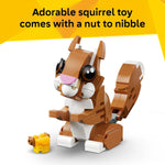 LEGO Creator 3-in-1 Cute Animals Building Toy for Kids and Girls Ages 8+ - Gift for Birthdays with Dog, Squirrel, or Duck Models