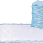 Amazon Basics Leak-Proof Dog and Puppy Potty Training Pee Pads with Quick-Dry 5-Layer Design, X-Large Size 28 x 34 Inch, Blue & White, 40-Pack