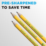 Ticonderoga Wood-Cased Pencils, Pre-Sharpened, 2 HB Soft, Yellow, 72 Count