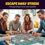 QUOKKA 1000 Piece Puzzle for Adults Cruise Vistas – Jigsaw Puzzles for Adults 1000 Pieces Premium Box Packaging - Extra Fun Challenges - Stunning Scenic Animal - Perfect for Relaxation & Gift Giving