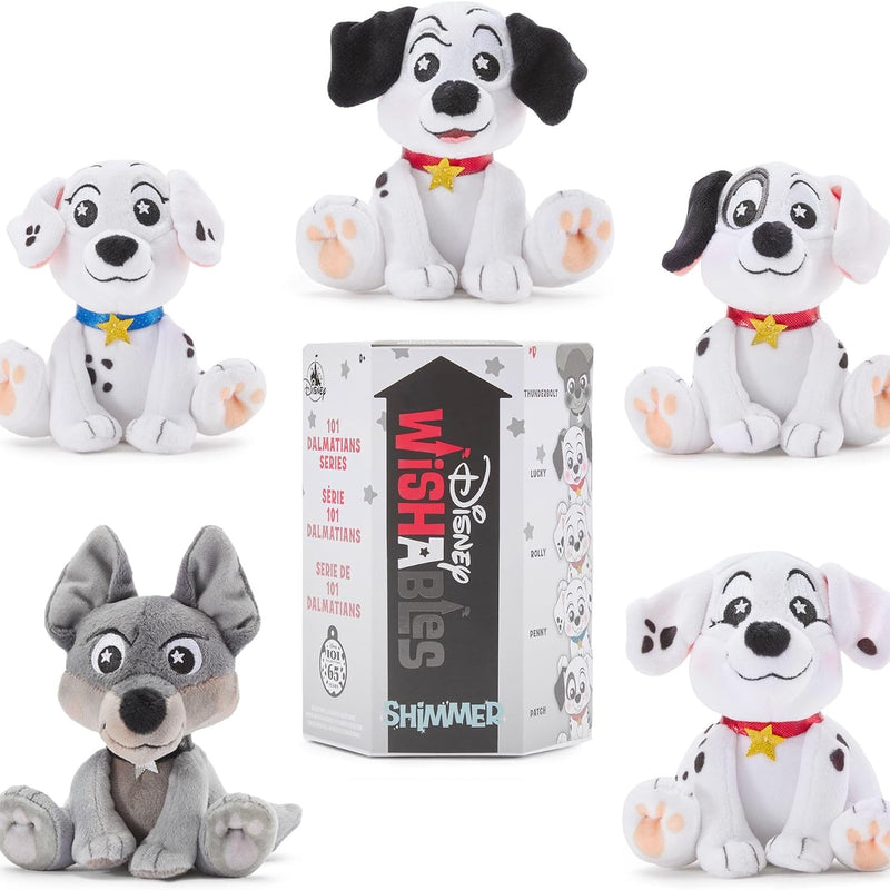 Disney Store Official Cars Wishables Shimmer Series - Disney Blind Box Plush - 5 Inch Mystery Toys with Detailed Micro Plush Sculpting, Embroidered Stars & Accents (Contains 1 Mystery Plushy)
