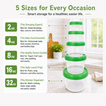 8oz Small Plastic Freezer Food Containers with Lids, 1 Cup, 12pcs | Airtight & BPA-free for fresh food. Dishwasher/freezer safe, perfect for daily meal prep, portion control,snacks on-the-go.