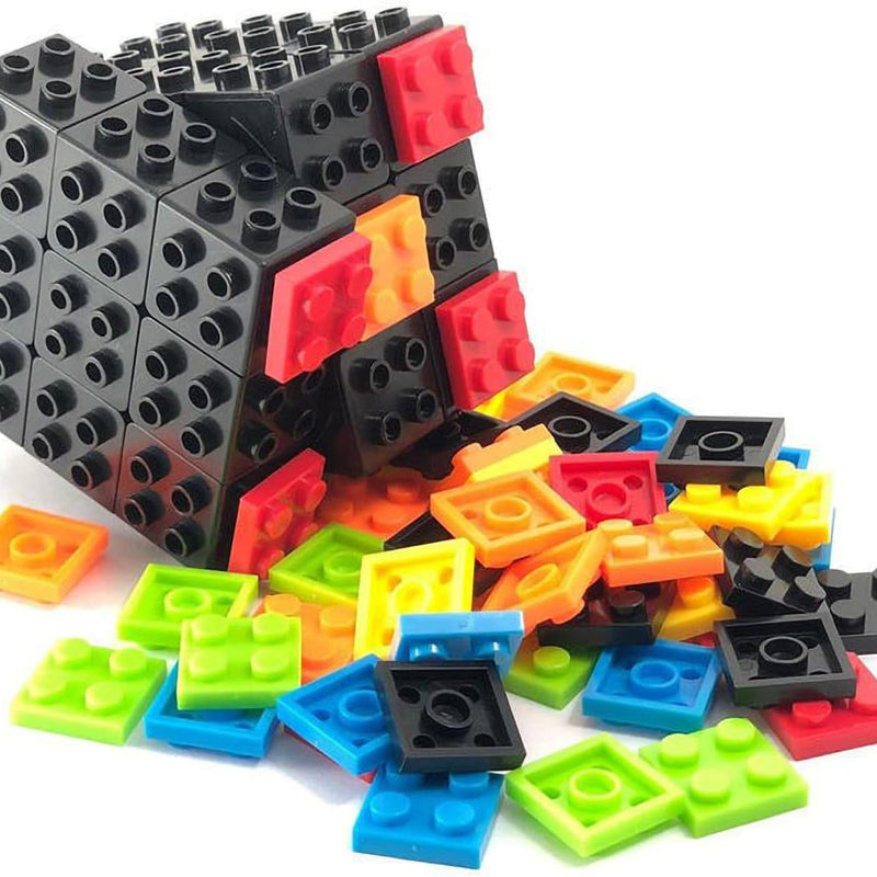 AMAZA 3x3 Speed Cube Stress Relief Fidget Toys Black 3x3x3 Magic Cube Puzzles Toy Sturdy and Smooth Cubes Toy Game Puzzle Toys for Kids and Adults