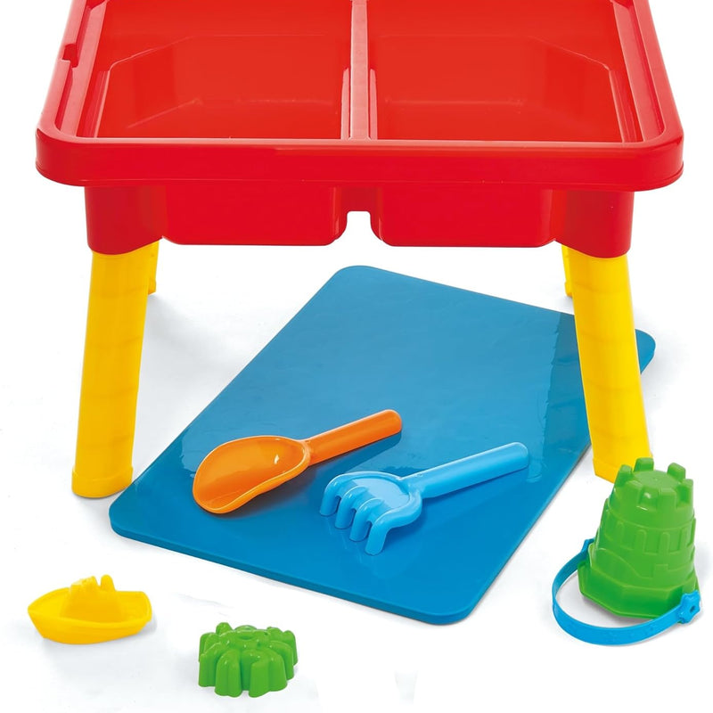 Kidoozie - Sand 'n Splash Activity Table | Scoop, pour and build at stand-up height - dual sensory bins with a cover for backyard mornings or playroom days, Ages 2+