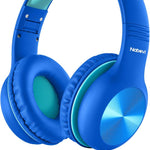 Nabevi Kids Headphones with Cord, Over-Ear Headphones for Kids with Microphone, 85/94dB Volume Limit, Headset for Kid Boys Girls with Shareport, Wired Toddler Headphone for School/Tablet/iPad/Travel
