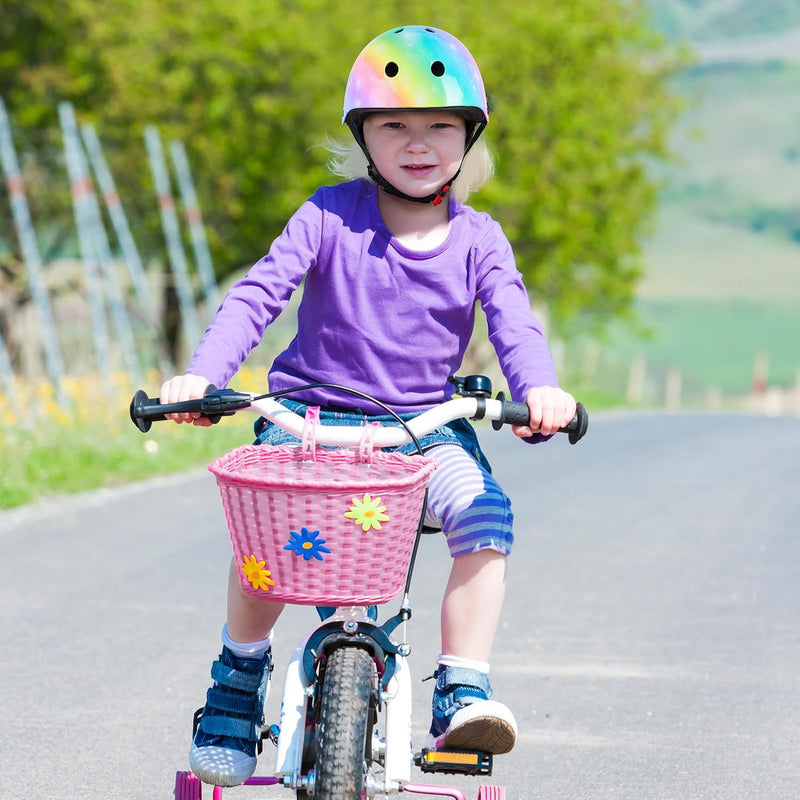 Bienbee Kids Bike Helmet, Adjustable Toddler Helmet for Girls and Boys, Ages 1-3-5-8-14 Years, Multiple Colors, Lightweight and Breathable