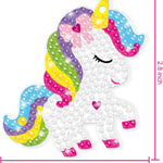 BANBBUR Art and Crafts for Kids Ages 8-12 4-8, 5 PCS Diamond Gem Art Kids | Double Sided 5D Gem Key Chain Making Kit,Christmas Crafts for Kids, Art and Craft Birthday Gifts Christmas Stocking Stuffers