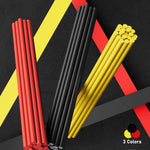 Four Candies 1.3mm Mechanical Pencil Set with 72 Lead Refill, 3PCS Metal Weatherproof Body Heavy Duty Carpenter Pencil, 3 Eraser, 16 Eraser Refill, for Outdoor Woodworking Drafting Marking with Case