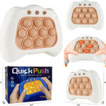 Intoypad Pop The Target! Handheld Speed Push Game Machine: Multiplayer Fun for Family, Sensory Fidget Toy