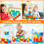 32PCS Magnetic Building Blocks for Toddlers Age 3-5, STEM Educational Sensory Toys for Kids Ages 3-8