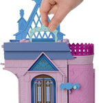 Mattel Disney Frozen Toys, Storytime Stackers Anna's Arendelle Castle, Stackable Doll House with Small Doll, Olaf & 7 Pieces, Inspired by The Movies