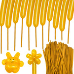 100pcs clear 260 balloons latex for tying balloon arch, decorations, parties, weddings and more