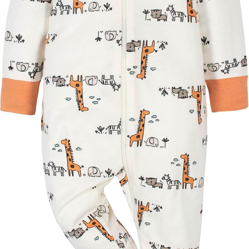 Gerber Baby Boys 4-Pack Sleep 'N Play Footie