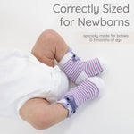 ZIRI & ZANE Baby Sock Gift Set - Unisex Newborn Gifts for Baby Showers | 7 Unique Pairs - Gender Neutral - Cute & Funny Baby Gifts - Baby Boy & Girl Registry Search Idea - Newborn Clothes Essentials