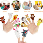 Sealive Soft Plush Animal Finger Puppets for Toddlers 1-3, Educational Storytelling Hand Puppet Set, Comfortable Fit for Kids & Adults, Ideal for Early Learning & Interactive Play.