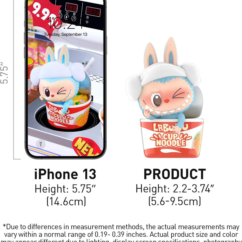 POP MART The Monsters Wacky Mart Series Blind Box Figures, Random Design Action Figures Collectible Toys Home Decorations, Holiday Birthday Gifts for Girls and Boys, Single Box