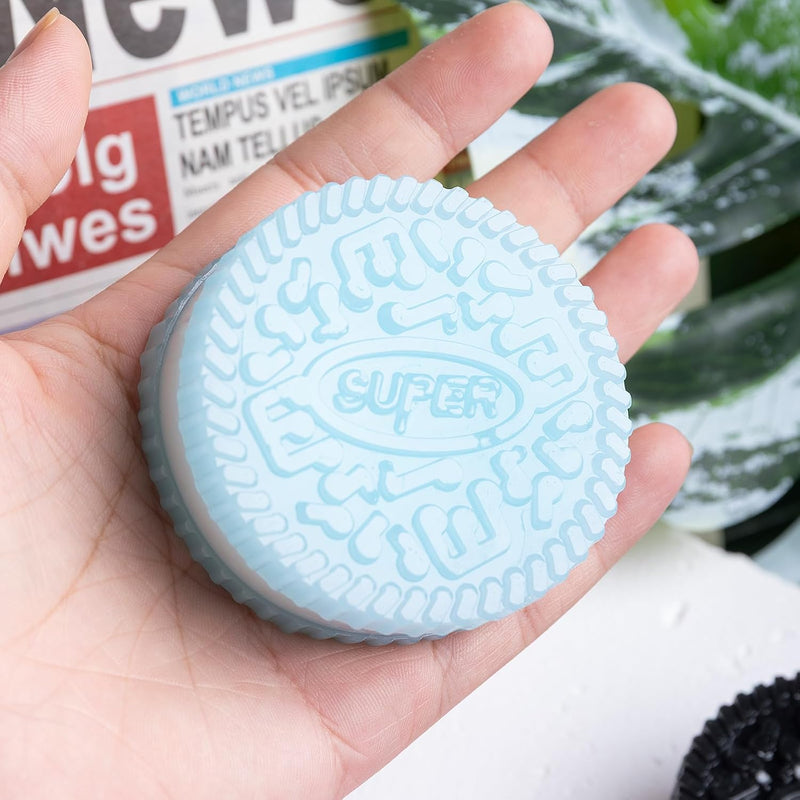 Stress Relief Silicone Taba Squishy for Adults, Ultra-Soft Squeeze , Decompression Venting, Perfect for Stress and Anxiety Relaxing (4Pcs-B)