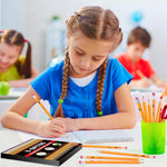 V-Opitos Wood-Cased #2 HB Pencils, 50 Pack Bulk Yellow Pencils with Erasers, Pre-Sharpened, School Classroom Teacher Supplies for Writing, Drawing and Sketching