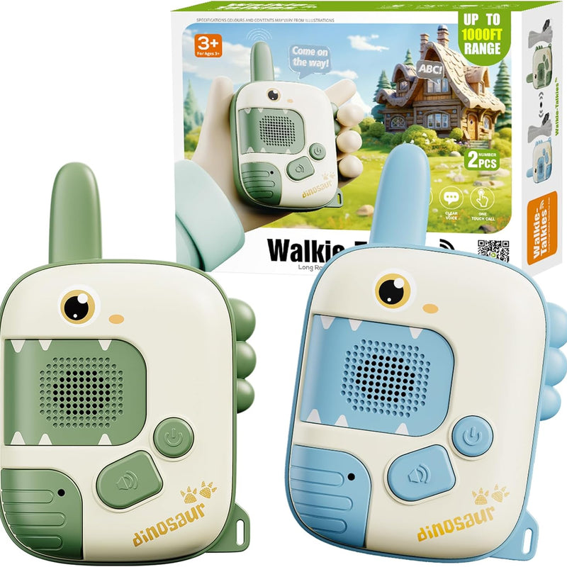 Unicorn Walkie Talkies Toys for Girls Ages 3-10, Compact & Easy to Use with Clear Sound