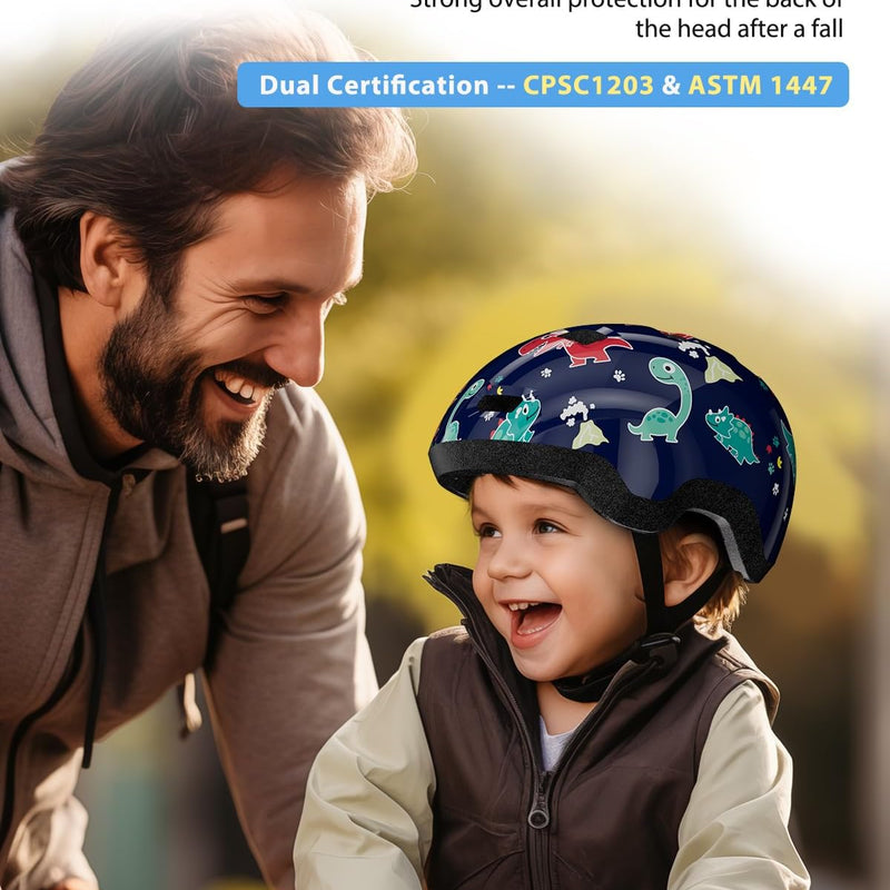 Toddler Bike Helmet for Toddlers Age 1-6 Years Old, Baby Infant Bike Helmet for Cycling Scooter Skateboard