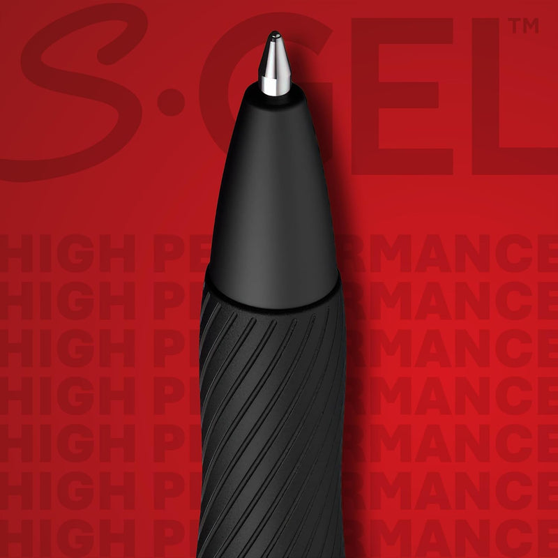 Sharpie S-Gel Pens, Medium Point (0.7mm), Blue Ink, 12 Count - Ideal for Writing, Journaling, Note-Taking, College Supplies