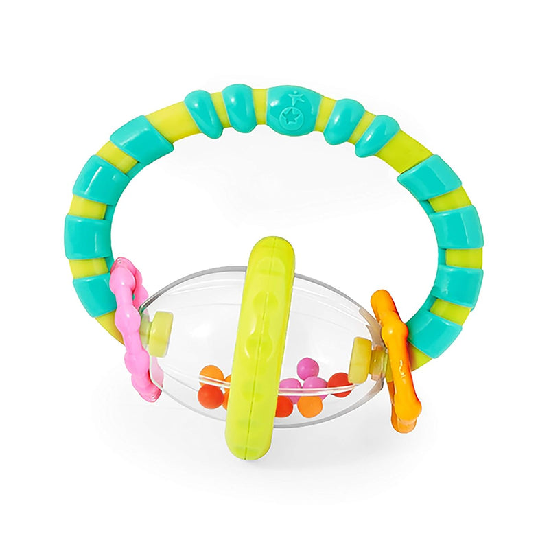 Bright Starts Baby Rattle And Teether Toy, BPA-Free, Ages 3 Months Plus