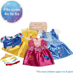 Disney Princess Dress Up Trunk Deluxe 21 Piece Officially Licensed [Amazon Exclusive]