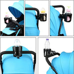 Accmor Stroller Cup Holder, Walker Wheelchair Bike Drinks Holder | Universal 360° Rotatable Cup Holder Stroller Attachment Accessories