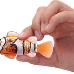 Robo Alive Robo Fish Robotic Swimming Fish (Teal + Orange) by ZURU Water Activated, Changes Color, Comes with Batteries, Amazon Exclusive (2 Pack) Series 3