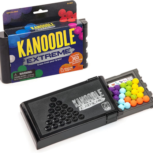 Educational Insights Kanoodle Extreme - 3D Brain Teaser Puzzles for Kids, Spatial Puzzle Games for Adults, Teens and Kids, Problem Solving Toys and Logic Puzzles, Single Player Games