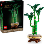 Lego Botanicals Lucky Bamboo Building Set for Adults, Artificial Plant for Indoor Home Decor, Gift for Him