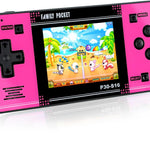 Handheld Game Console for Kids: 220 Retro Video Games, 3" LCD, Rechargeable Battery