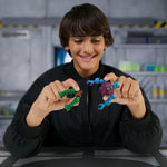 MrBeast Lab Hybrids Single Pack, Mix & Match Millions of Combinations to Create The Ultimate Beast and Reveal Individual Beast Parts to Create 1 of 10 4" Hybrid Figures, 30+ to Collect