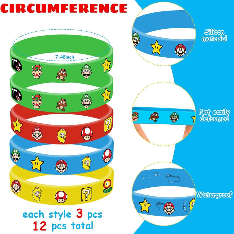 86PCS Mario birthday party supplies, Mario theme party gifts set, 86 pieces