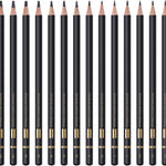 MARKART Professional Drawing Sketching Pencil Set - 14 Pieces,Graphite,(12B - 4H), Ideal for Drawing Art, Sketching, Shading, Artist Pencils for Beginners & Pro Artists