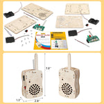 Build Your Own Walkie Talkies STEM Toys for Kids Age 8-12