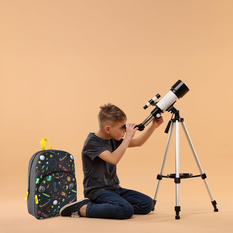 Trail maker 15 Inch Kids Backpacks for Boys & Girls | Preschool, Kindergarten, Elementary School Backpacks with Adjustable, Padded Straps (Stellar Space)
