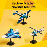 LEGO Creator 3 in 1 Aircraft Building Toy Kit for Kids, Ages 7+, with 3 Building Options