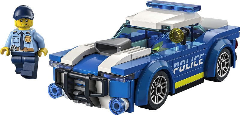 LEGO City Police Car Toy Set with Officer Minifigure for Kids 5 Plus Years Old - Adventures Series