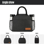 douyadady Lunch Bag&Box Women/Men Insulated&Reusable | Spacious Lightweight Waterproof Sturdy Durable Great Value For Office Work School Picnic Travel