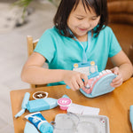 Melissa & Doug 25-Piece Dentist Kit, Oversized Teeth & Tools for Kids' Pretend Play, Ages 3+, Educational Toys for Girls & Boys
