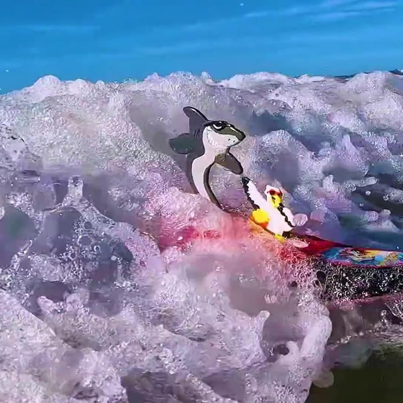 Surfer Dudes Classics Wave Powered Mini-Surfer and Surfboard Toy - J-Bay Jack