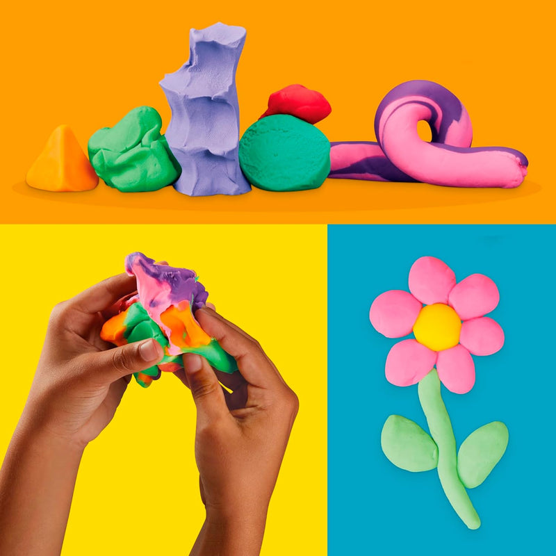 play-doh bulk handout 42-pack assorted colors 1-ounce modeling compound cans back to school gifts prizes