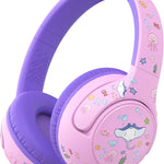 iClever BTH27 Toddler Headphones for 2+ Year Old Baby Kids Travel Study | SafeSound Tech3.0, 74H Playtime, Bluetooth 5.4, BPA Free, Aux, Soft Baby Headphones, Easy Operation, Adjustable, Green/Pink