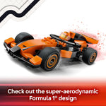 LEGO City F1 Driver with McLaren Race Car Toy Kit for Kids Ages 6+