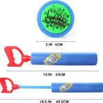 Fun-Here Water Guns Shooter 6 Pack, Super Foam Soakers Blaster Squirt Guns, Pool Noodles Toy with Plastic Handle Summer Swimming Beach Garden Fighting Game,Outdoor Toys for Kids Boys Girls Adults